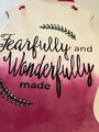 Fearfully and Wonderfully Made Wooden Door Hanger Sign