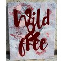Wild & Free Flow Painting Stretched Canvas