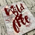 Wild & Free Flow Painting Stretched Canvas