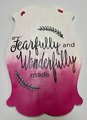 Fearfully and Wonderfully Made Wooden Door Hanger Sign