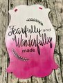 Fearfully and Wonderfully Made Wooden Door Hanger Sign