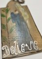 Angel Believe Wooden Painted Sign
