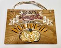 Cozy Sweaters and Pumpkin Spice Hand Painted Wooden Sign Decor