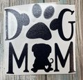 Dog Mom Pug Custom Decal Laptop Cup Auto Window