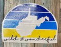 Wild & Wonderful WV Custom Decal Laptop Cup Auto Window