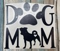 Dog Mom Pit Paw Custom Decal Laptop Cup Auto Window Mirror Locker