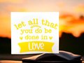 Let all that You Do Faith Custom Decal Laptop Cup Auto Window