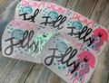 Don't Be Jelly Opal Jellyfish Ocean Vinyl Custom Decal Laptop Cup Auto Window