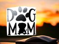 Dog Mom Pug Custom Decal Laptop Cup Auto Window