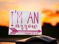 I'm An Arrow Custom Decal Laptop Cup Auto Window