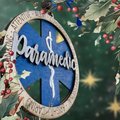 Paramedic Ornament – Laser Cut & Hand Painted EMT Gift | Star of Life Christmas Ornament | EMS Appreciation Gift | First Responder Decor