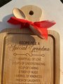 Recipe for a Special Grandma Bamboo Cutting Board | Grandma Gift from Grandkids | Christmas Kitchen Decor | Mother’s Day or Birthday Gift