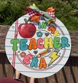 Boho Teacher Door Hanger – Classroom Decor – Back to School Sign