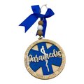 Paramedic Ornament – Laser Cut & Hand Painted EMT Gift | Star of Life Christmas Ornament | EMS Appreciation Gift | First Responder Decor