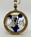 Cheerleader Christmas Ornament – Hand-Painted Wooden Cheer Ornament | Cheer Team Gift | Cheer Coach or Athlete Holiday Decor