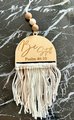 Be Still Psalm 46:10 Ornament – Christian Macrame Ornament w Wooden Engraved Top | Faith Ornament | Religious Gift | Inspirational Decor
