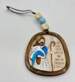 The Lord Stood With Me Ornament | Handcrafted Christian Christmas Ornament | Religious Gift | II Timothy 4:17 Scripture | Faith Decor