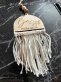 Be Still Psalm 46:10 Ornament – Christian Macrame Ornament w Wooden Engraved Top | Faith Ornament | Religious Gift | Inspirational Decor