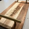 Engraved Charcuterie Board with Cheese Knives | Wooden Serving Tray | Cheese Board Gift Set | Housewarming & Wedding Gift