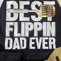 Best Flippin Dad Ever Apron and Spatula Set | Funny Grill Dad Gift | BBQ Apron Gift Set | Father’s Day Cooking Gift | Grill Master Dad