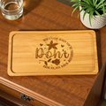 Engraved Bamboo Tray | “Don’t Stop When You’re Tired, Stop When You’re Done” | Motivational Catchall Tray | Inspirational Gift