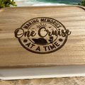 Cruise Keepsake Box | Making Memories One Cruise at a Time | Cruise Memory Box | Personalized Travel Keepsake | Cruise Gift for Couples
