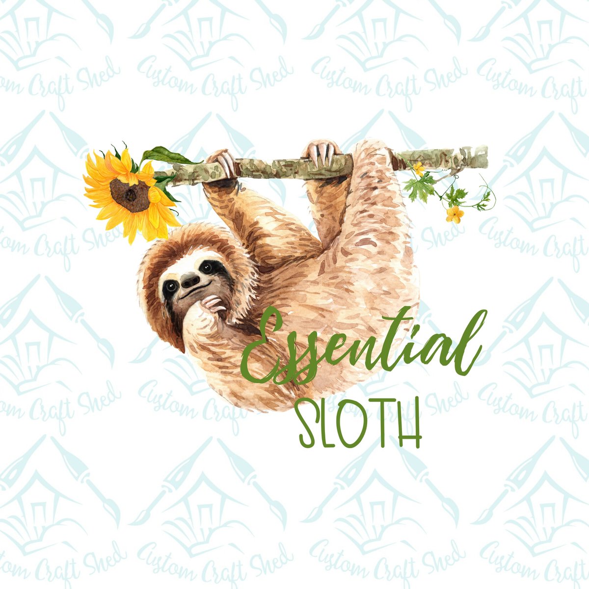 Essential Sloth/Digital Designs/Sublimation/Sloths/PNG/