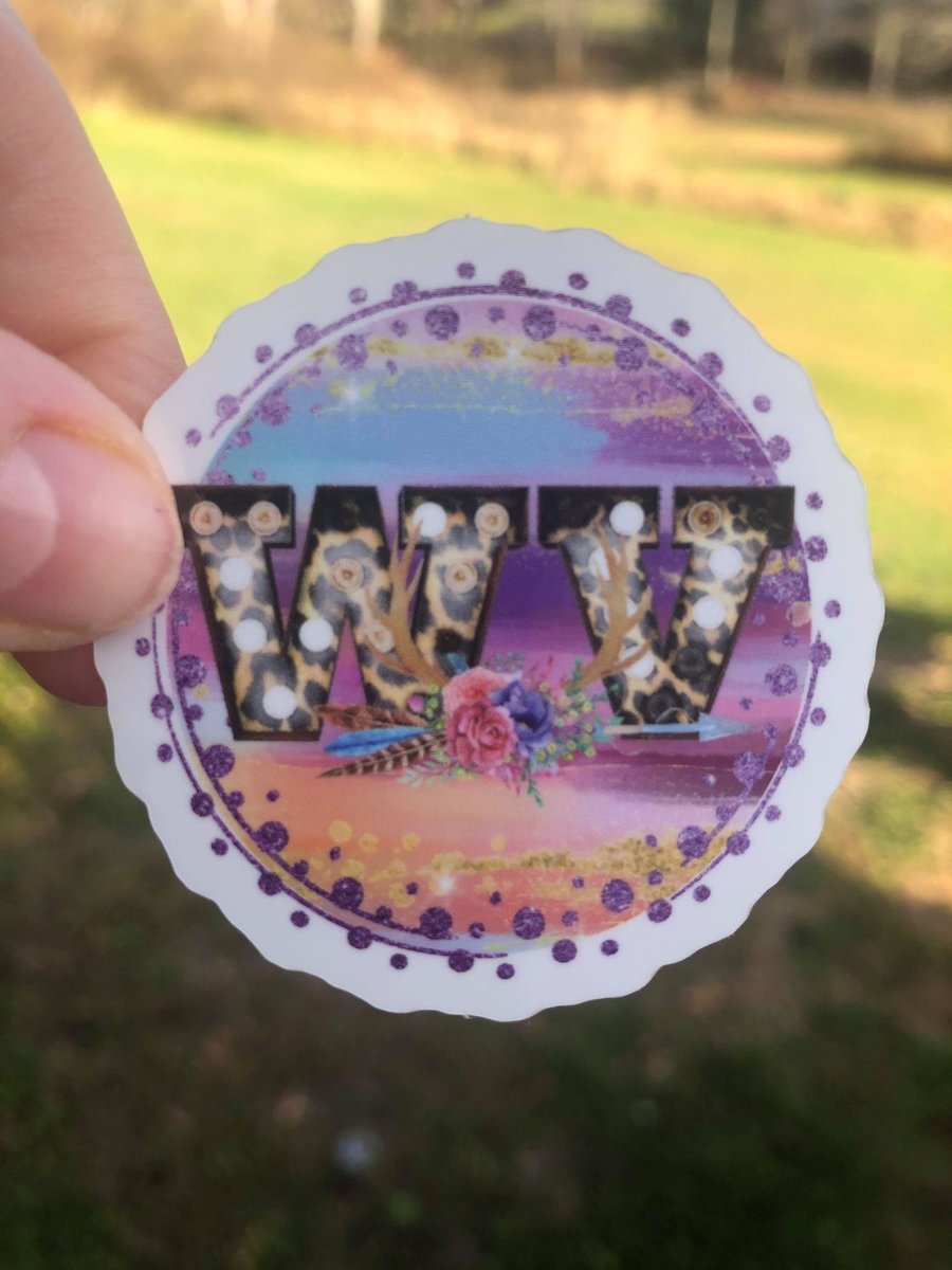 West Virginia Sticker – Marquee Style WV Decal with Leopard Print and Floral Design – Waterproof Vinyl State Pride Sticker