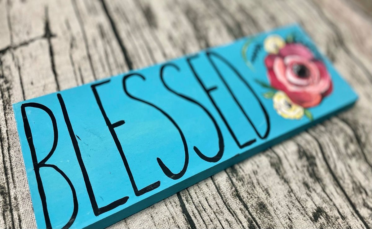 Amazing Grace How Sweet the Sound Wood Shelf Sitter Sign