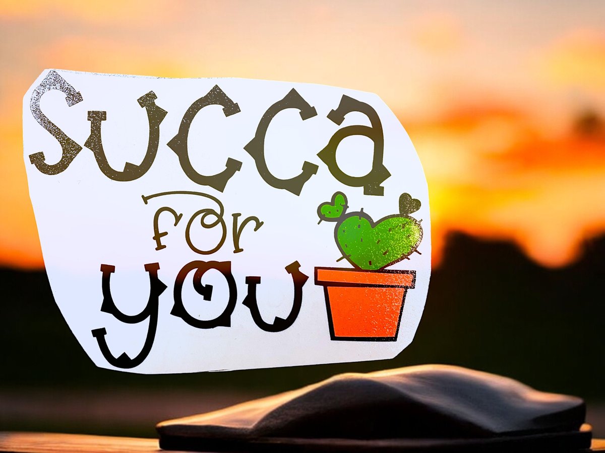 Succa for You Cactus Custom Decal Laptop Cup Auto Window Sarcasm