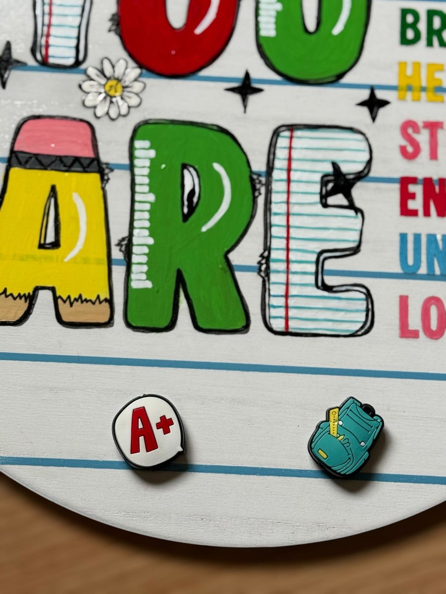 You Are Inspirational Teacher Door Hanger – Back to School Classroom Decor