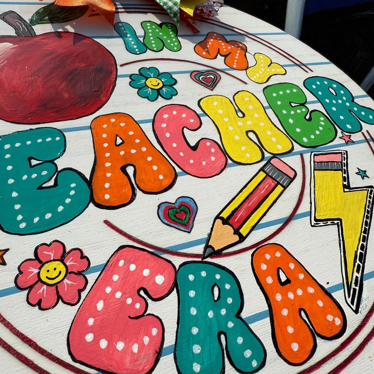 Boho Teacher Door Hanger – Classroom Decor – Back to School Sign