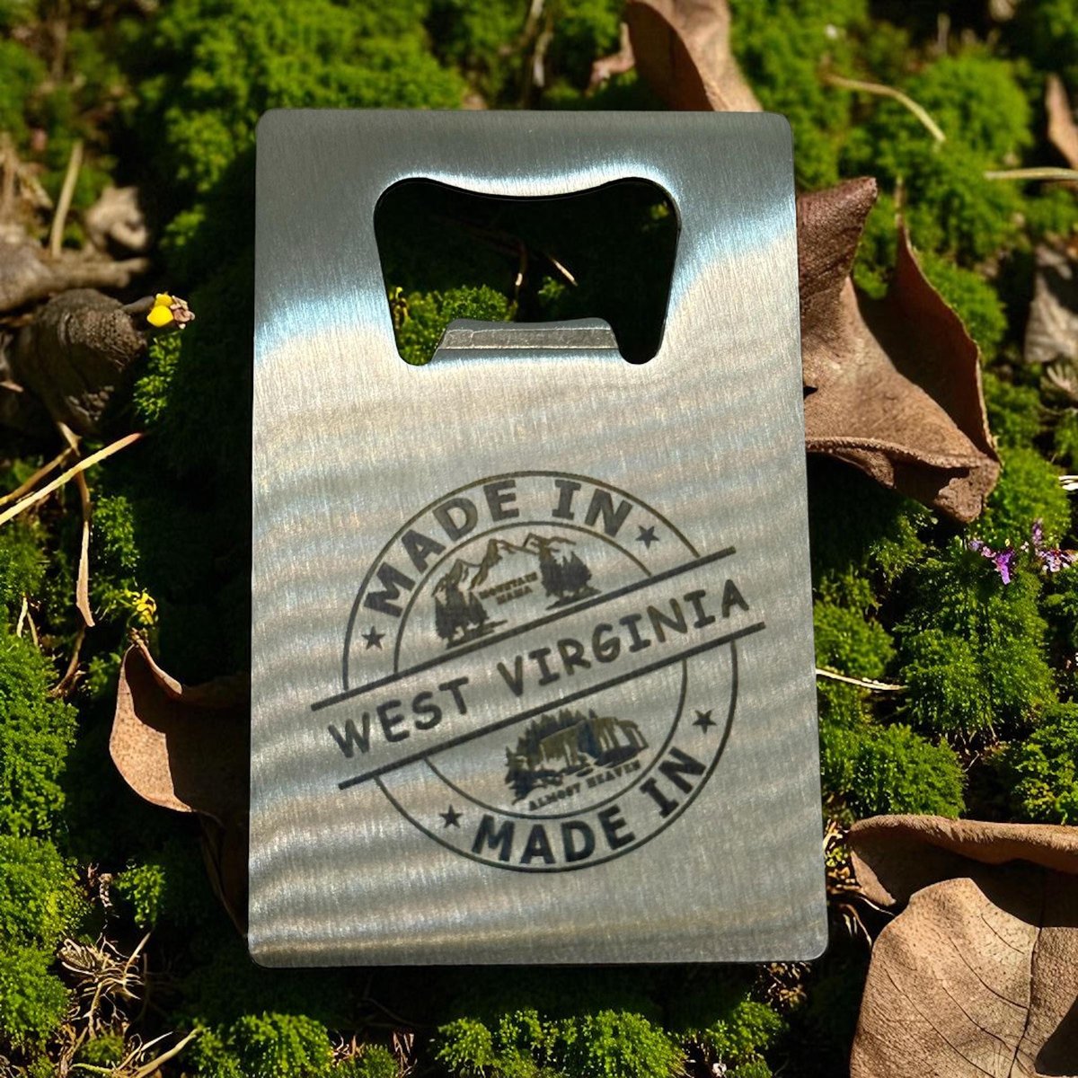 Custom Laser-Cut Stainless Steel Bottle Opener, Birthday/Anniversary Gifts, Compact Party, Sleek Design
