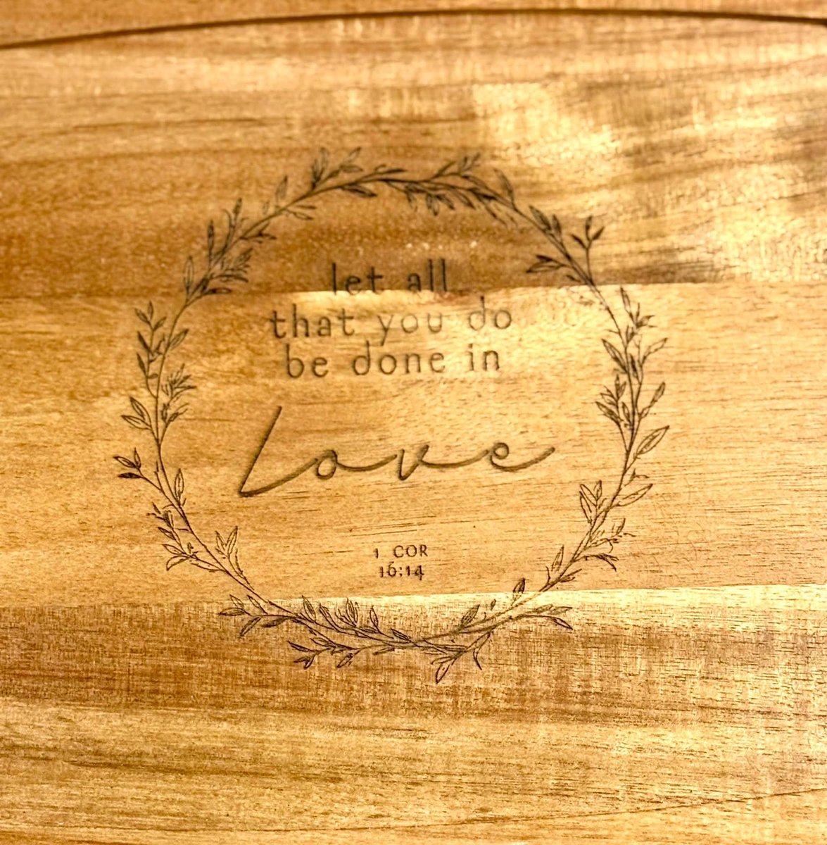 Ceramic Casserole Dish with Engraved Wooden Lid | Rustic Baking Dish | Scripture Casserole Dish | Housewarming & Wedding Gift