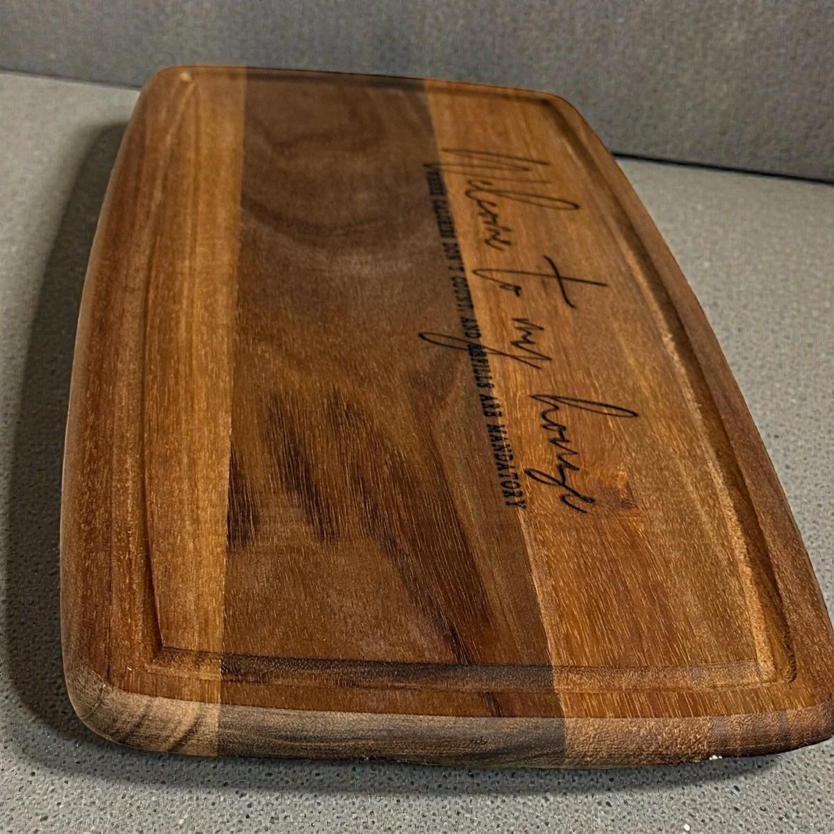 Engraved Charcuterie Board with Cheese Knives | Wooden Serving Tray | Cheese Board Gift Set | Housewarming & Wedding Gift