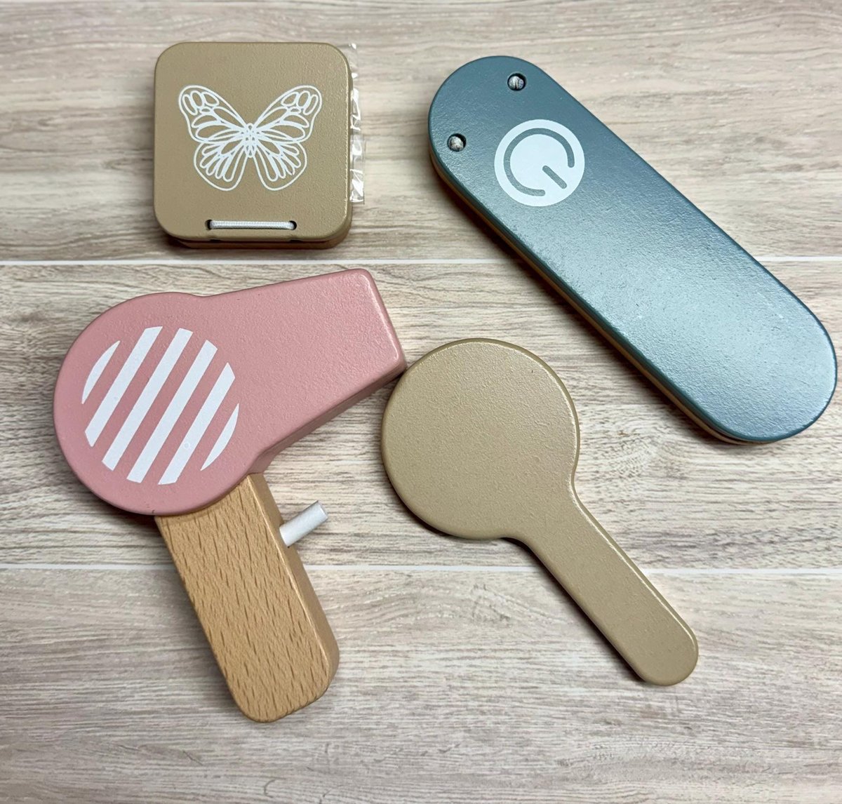 Personalized Wooden Kids Makeup Set | Custom Name Pretend Play Toy | Montessori Makeup Toy | Wooden Play Makeup Gift for Girls