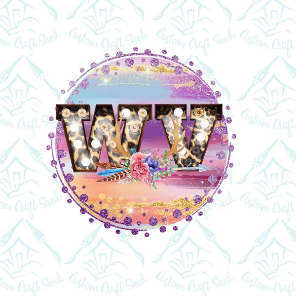 Marquee WV/Digital Designs/Sublimation/West Virginia/PNG/