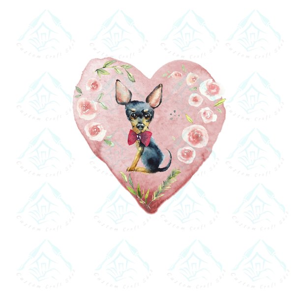 Chihuahua Love/Digital Designs/Sublimation/PNG/