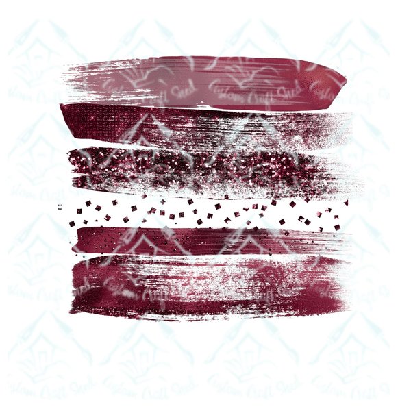 Deep Red/Sparkle/Brushstrokes/Digital Designs/Sublimation/PNG